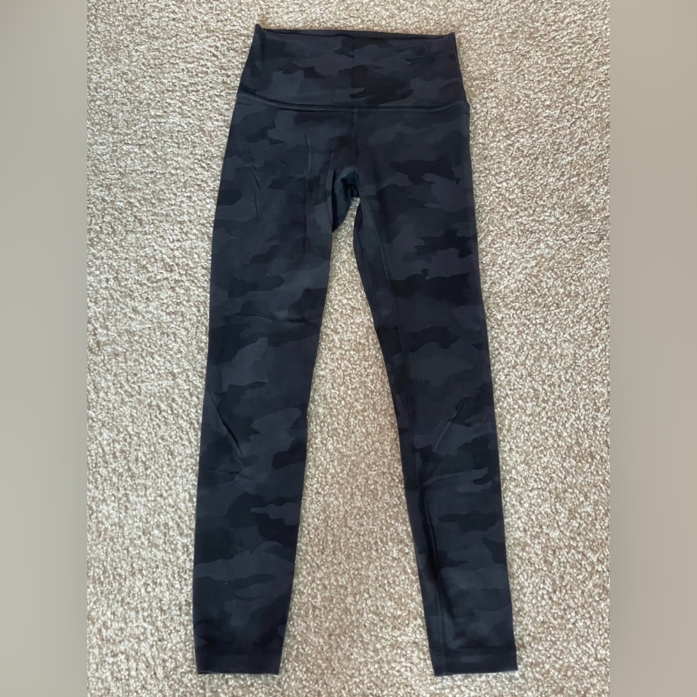 LULULEMON ALIGN LEGGINGS BLACK CAMO